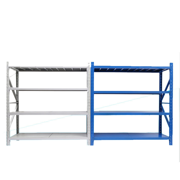 Direct Factory 5-Layer Medium Storage Rack Light Duty Adjustable Steel Warehouse Racking System Manual Picking Display Rack