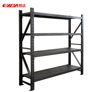 Supermarket Warehouse Light-Duty 4 Tier Steel Storage Rack 5 Boltless CE Certified Corrosion Protection Pallet Rack Low Price