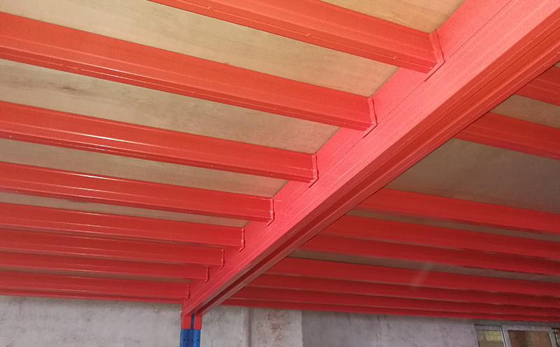 Mezzanine Warehouse Structure View 2