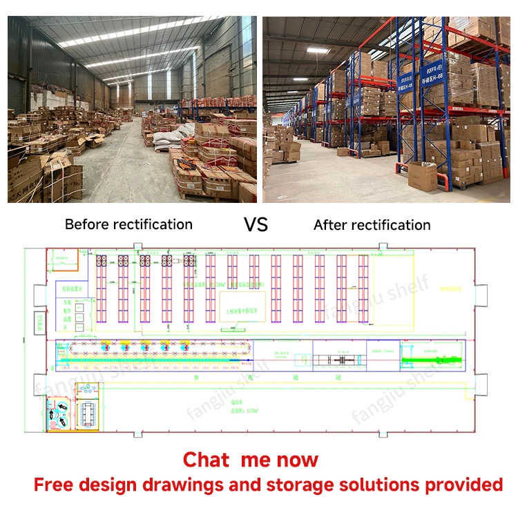 Adjustable Steel Storage Shelf Efficient Industrial Manufacture Factory Stacking Storage Unit Heavy Duty Warehouse Pallet Racks