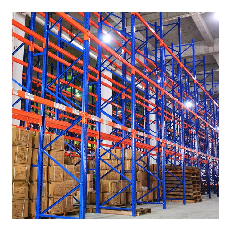 Adjustable Industrial Warehouse Storage Shelf System Heavy Duty Selective Steel Pallet Rack