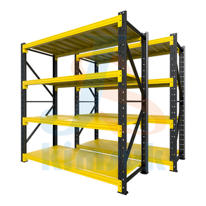 2000*600*2000mm Longspan Display Steel Shelving Medium Duty Stacking Racks &amp; Shelves For Garage Storage