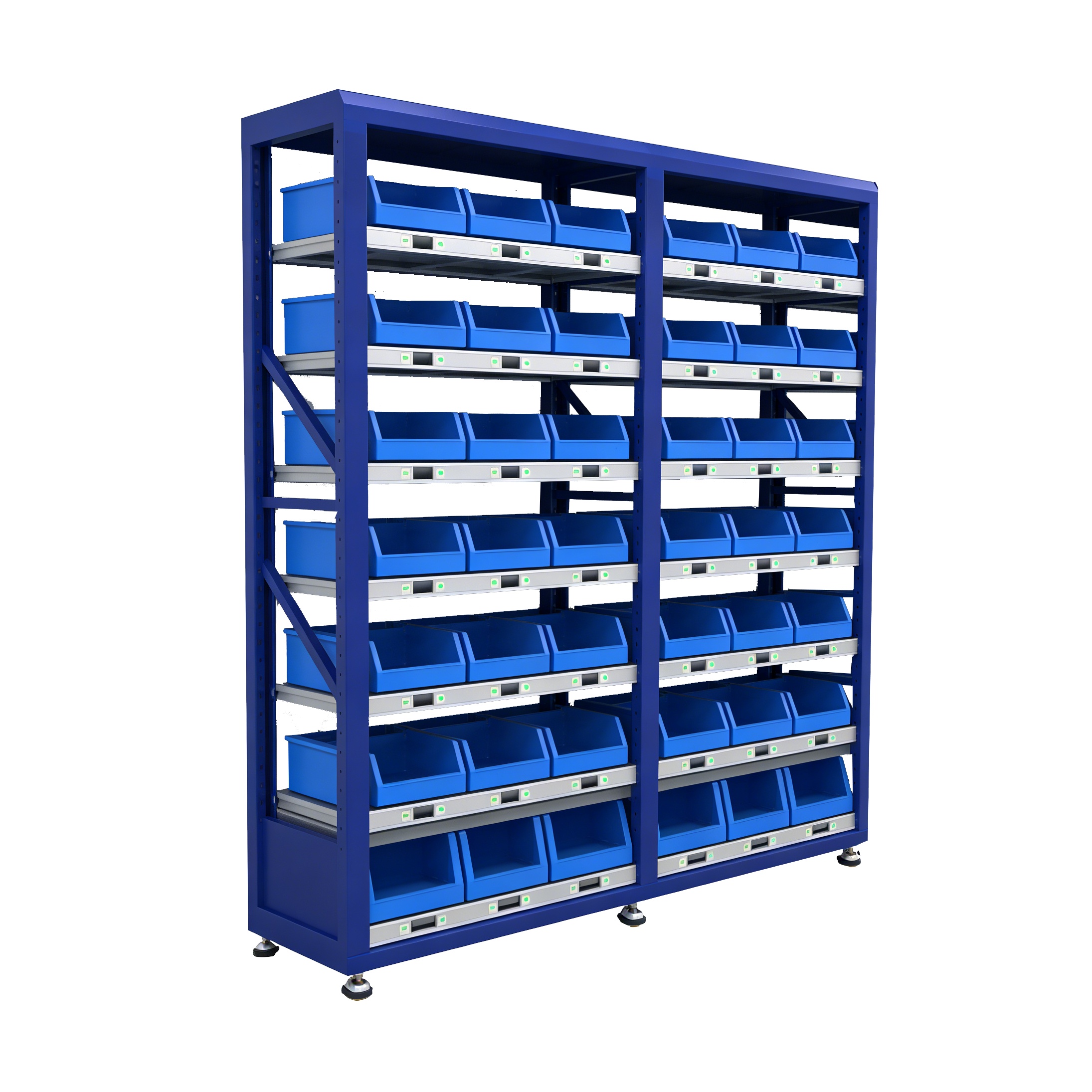 Smart Weighing Shelf Model ZSW-W01 Smart Warehouse Management System SMT Smart Shelf Workshop Line-side Cabinet Quick Access