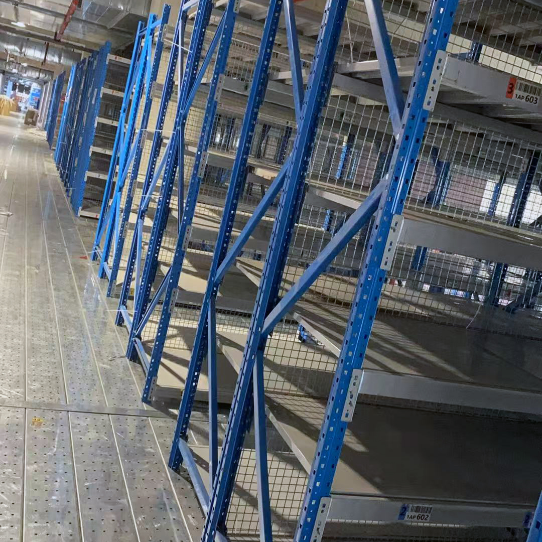Manufacture Factory 4 Layers Metal Materials Light Duty Racks Warehouse Storage Racks