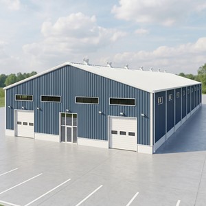 Meituo Free Desgin Prefabricated Steel Structure Warehouse Workshop Industrial Building For Equipment