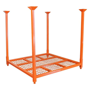 Cold Room Vertical Stackable Pipe Rack System Metal Pallet Racking