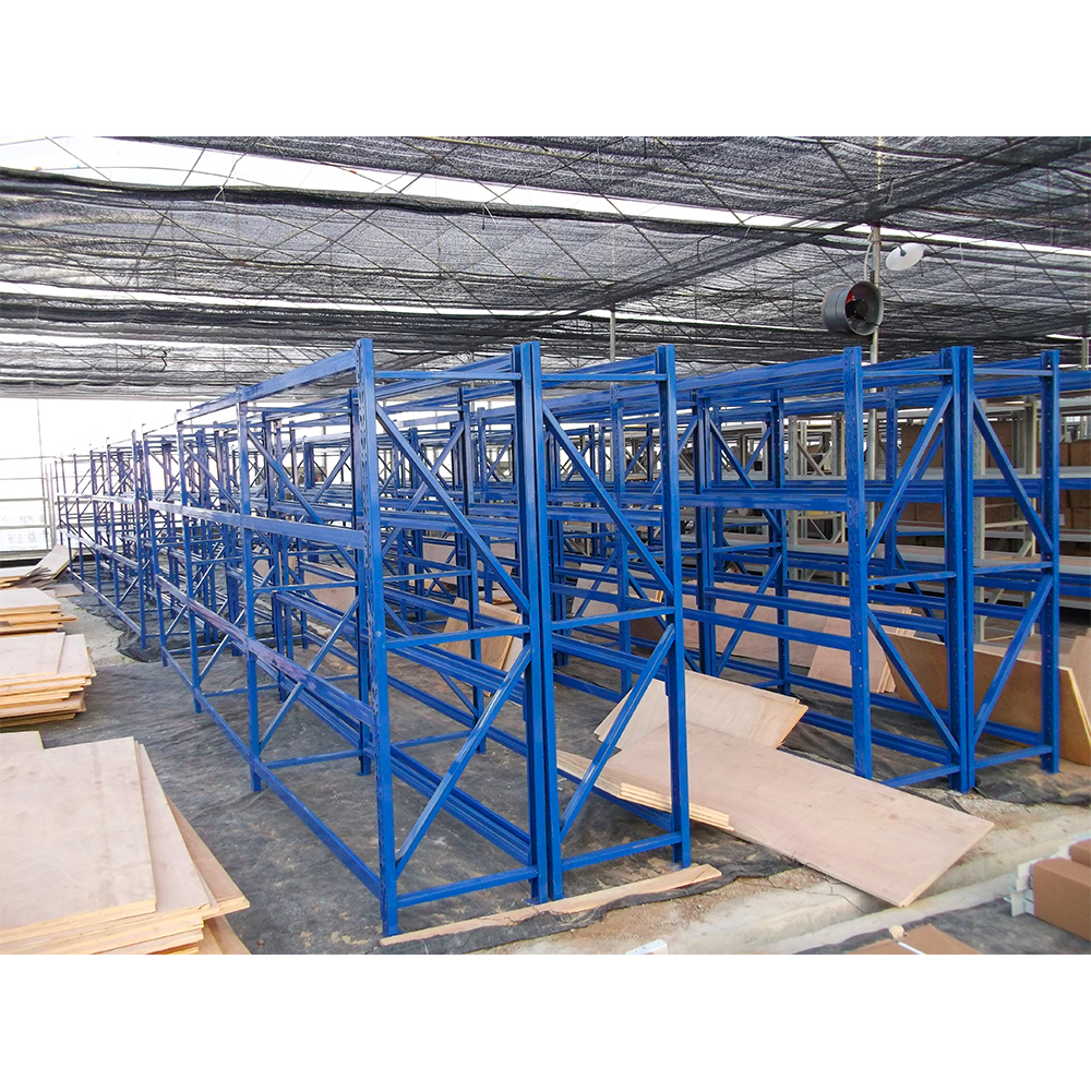 Longspan Shelving Rack High Bay Industrial Shelves Narrow Aisle Heavy Duty Metal Warehouse Storage Selective Pallet Racking