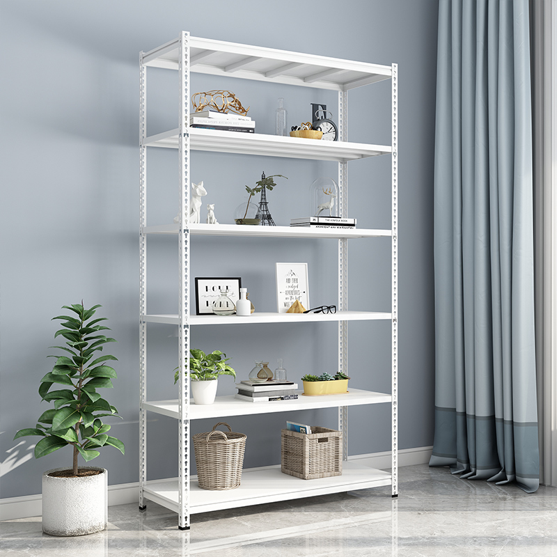Adjustable Multi-layer Iron Steel Corner Shelving Unit Narrow Freestanding Kitchen Bedroom Rack Small Spaces DIY Assembly Carton