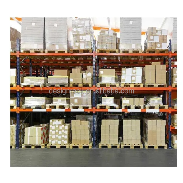 High Density Storage Racking Warehouse Logistics Center Space Saving Double Deep Rack