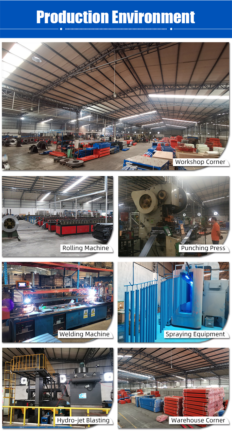 Steel Selective Drive-In Wire Units Push Metal Bin Systems Heavy Racks Warehouse Racking Adjustable Parts Heavy Duty Shelving