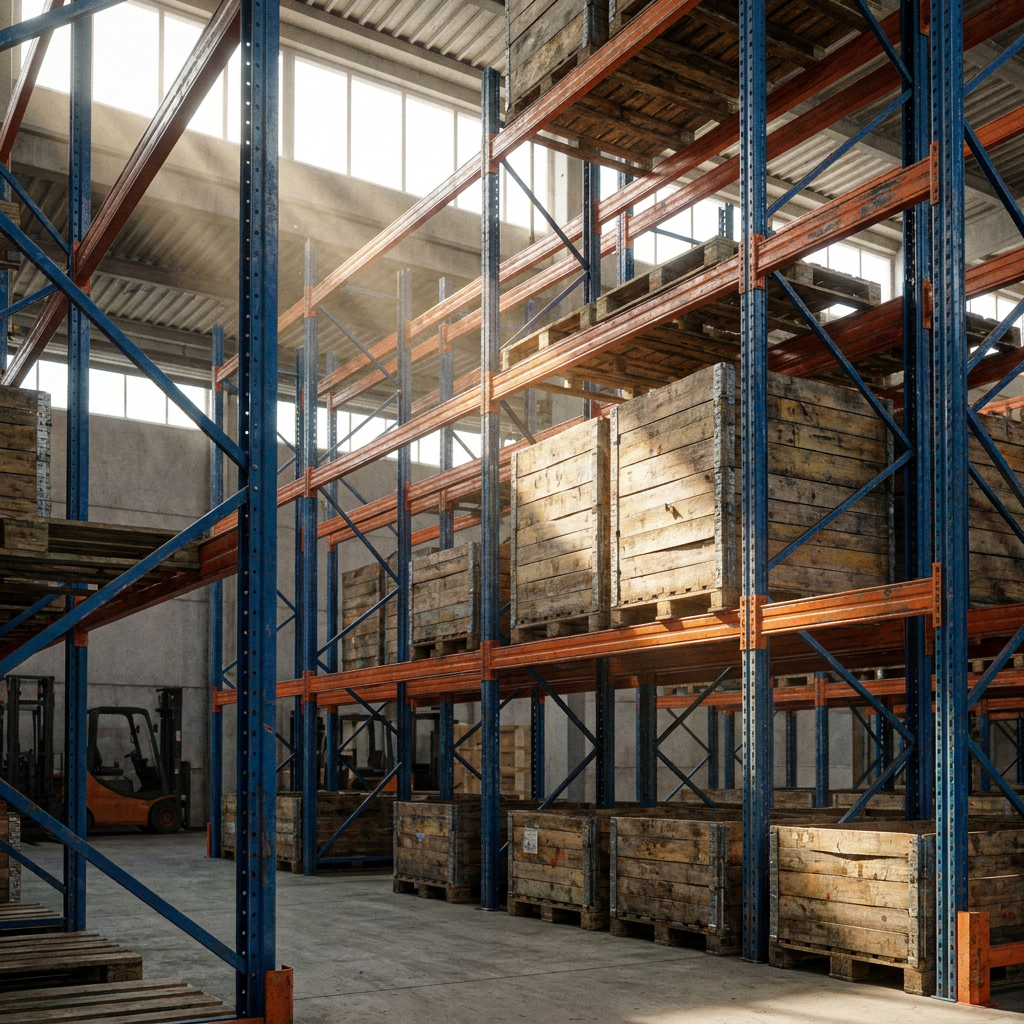 Heavy Duty Warehouse Shelving Rack Steel Pallet Storage System Manufacturer