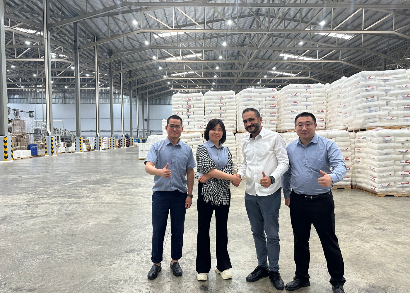 International Clients Visiting Plant 2