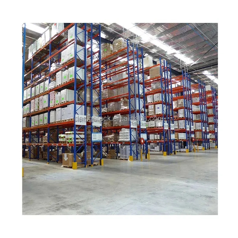 High Density Storage Racking Warehouse Logistics Center Space Saving Double Deep Rack