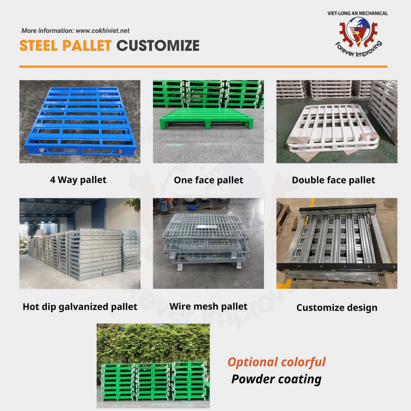 Steel Pallet Model 1