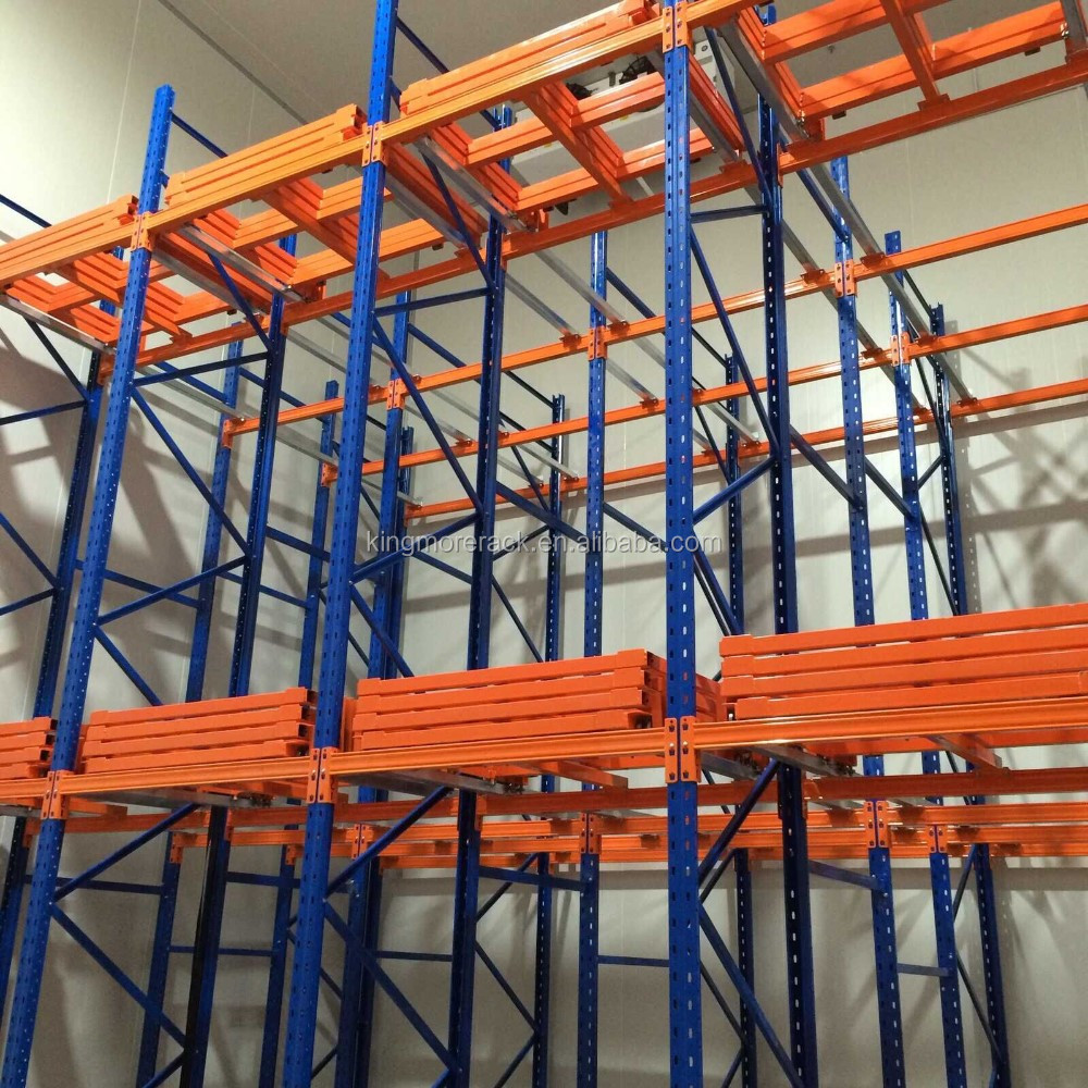 Heavy Duty Push Back Pallet Rack Customized High Quality Adjustable Dexion Warehouse Storage Racking System