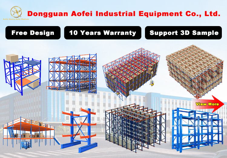 Heavy-Duty Steel Warehouse Pallet System