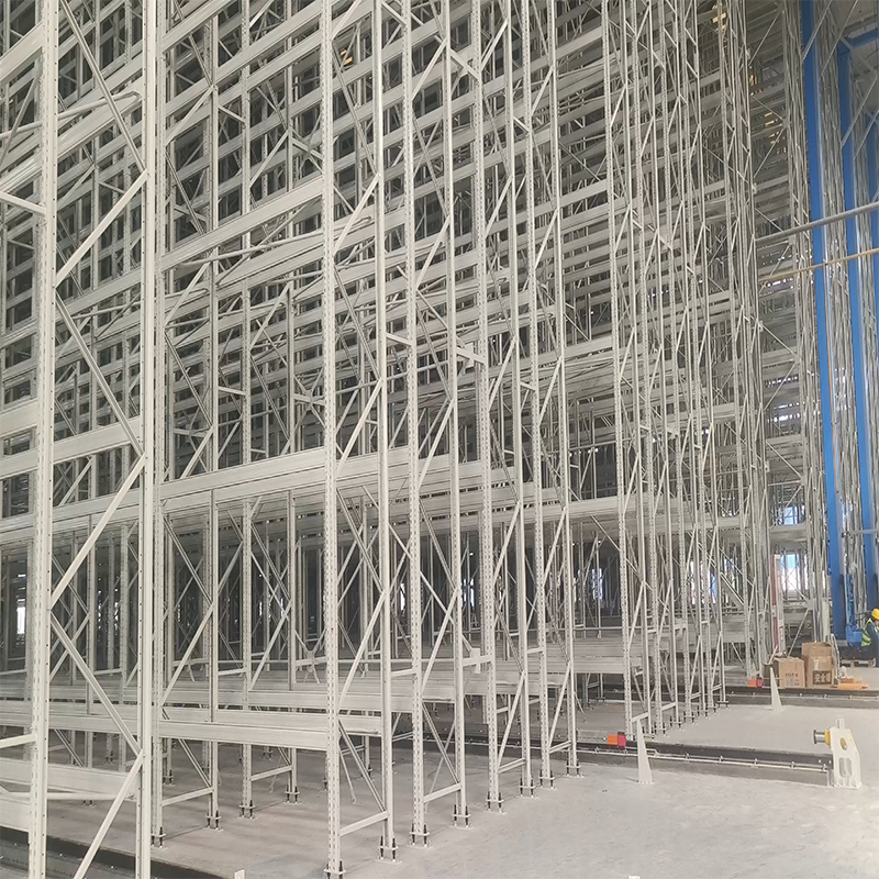 Ultra Thick Reinforced Beam Super Load Bearing 5 Heavy Duty Steel Warehouse Rack Pallet Frame Seismic Reinforcement Mining