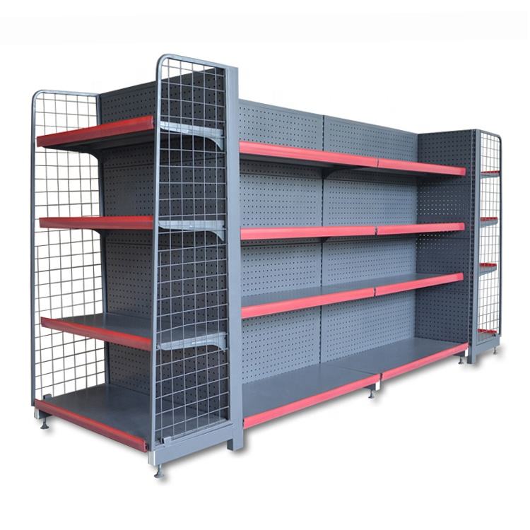 Gondola Supermarket Shelf Setup