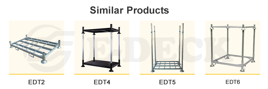 Heavy-duty Steel Metal Logistic Stackable Storage Post Pallet Models