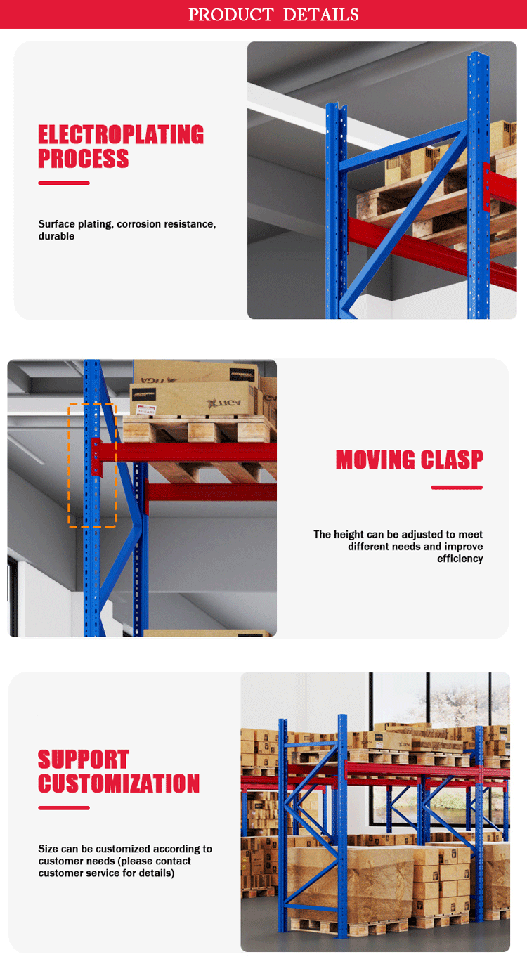 Warehouse rack details