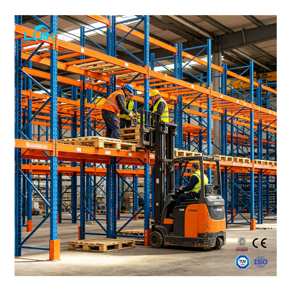 High Strength Structural Rack Heavy Duty Warehouse Racking System For Industrial Use