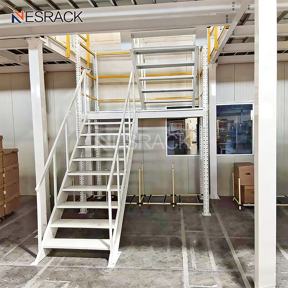Customized Heavy Duty Steel Mezzanine Floor Second Floor Platform Wire Shelving for Warehouse Storage Second Mezzanine Floor