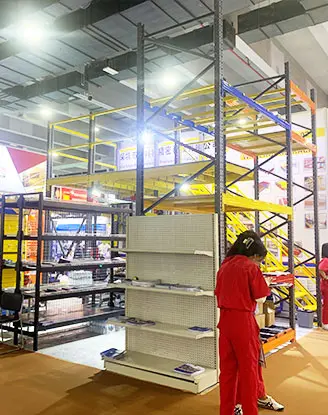 International buyers reviewing racking certifications