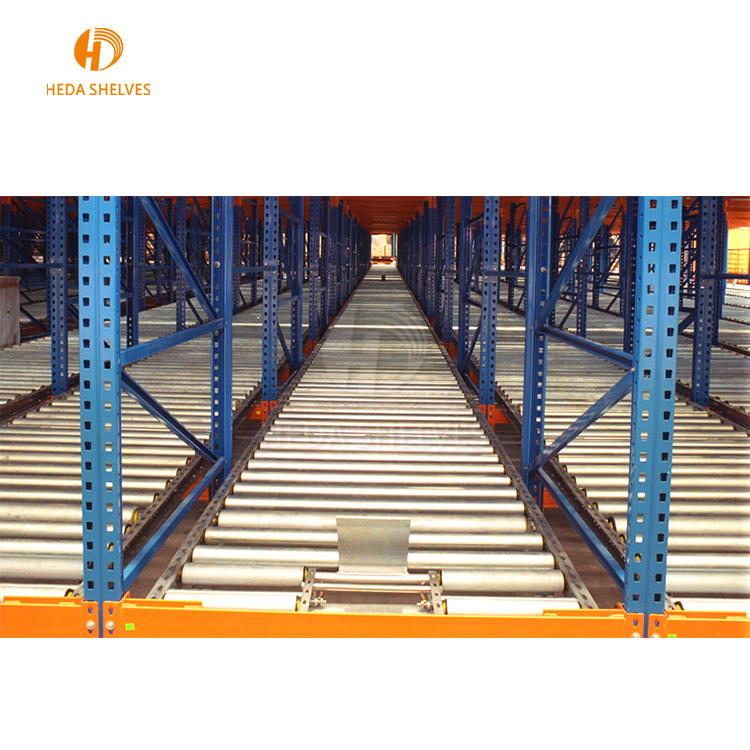 FIFO Order Picking Warehouse Shelf Gravity Carton Flow Rack For Warehouse Storage Or Production Lines