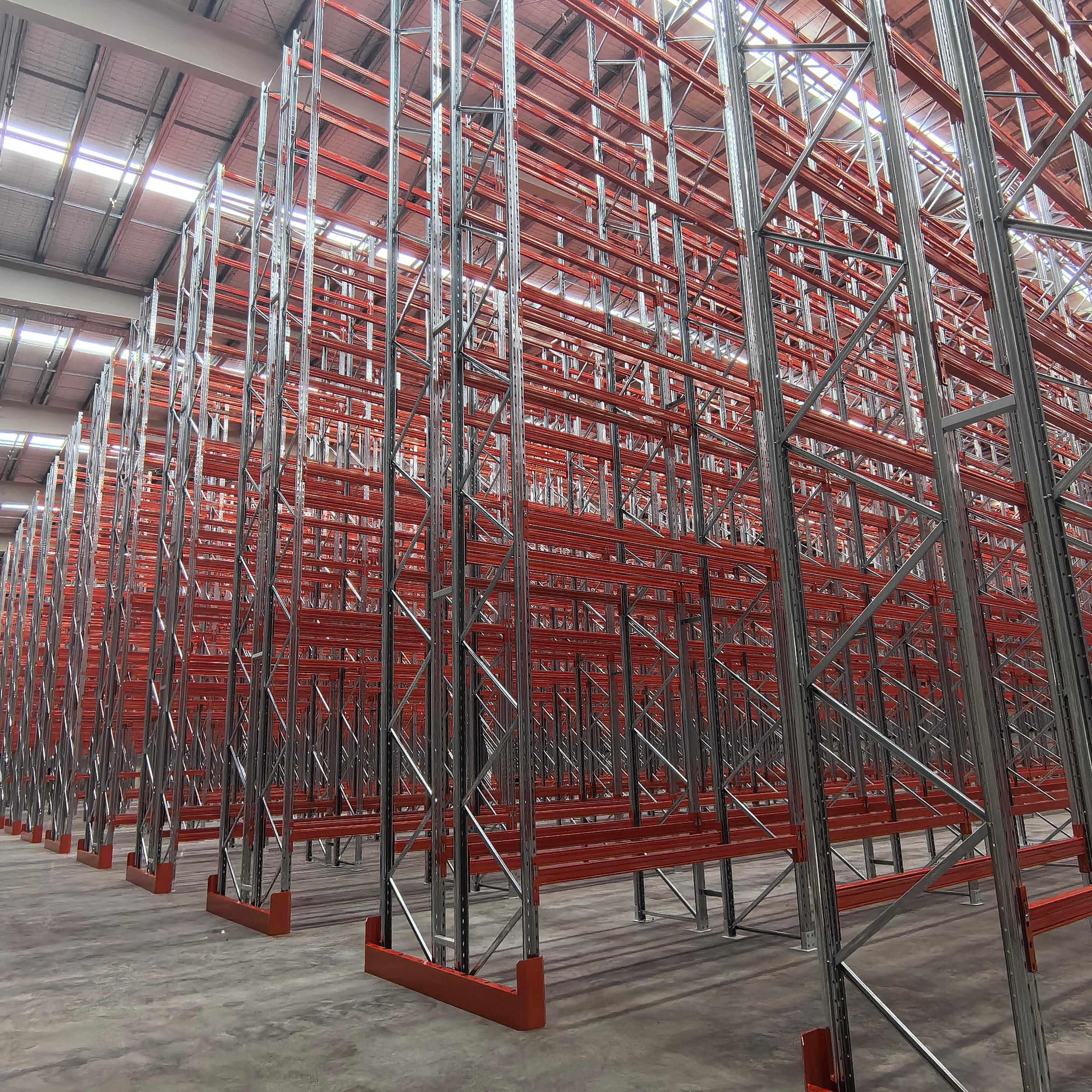 Jracking Industrial Vertical Warehouse Racks Heavy Duty Steel Pallet Racking System for Cold Storage