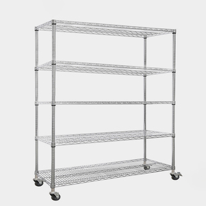 Racks Heavy Duty Metal Steel Storage Shelves 5 Layer Wire Shelf for Sale Racks Shelves
