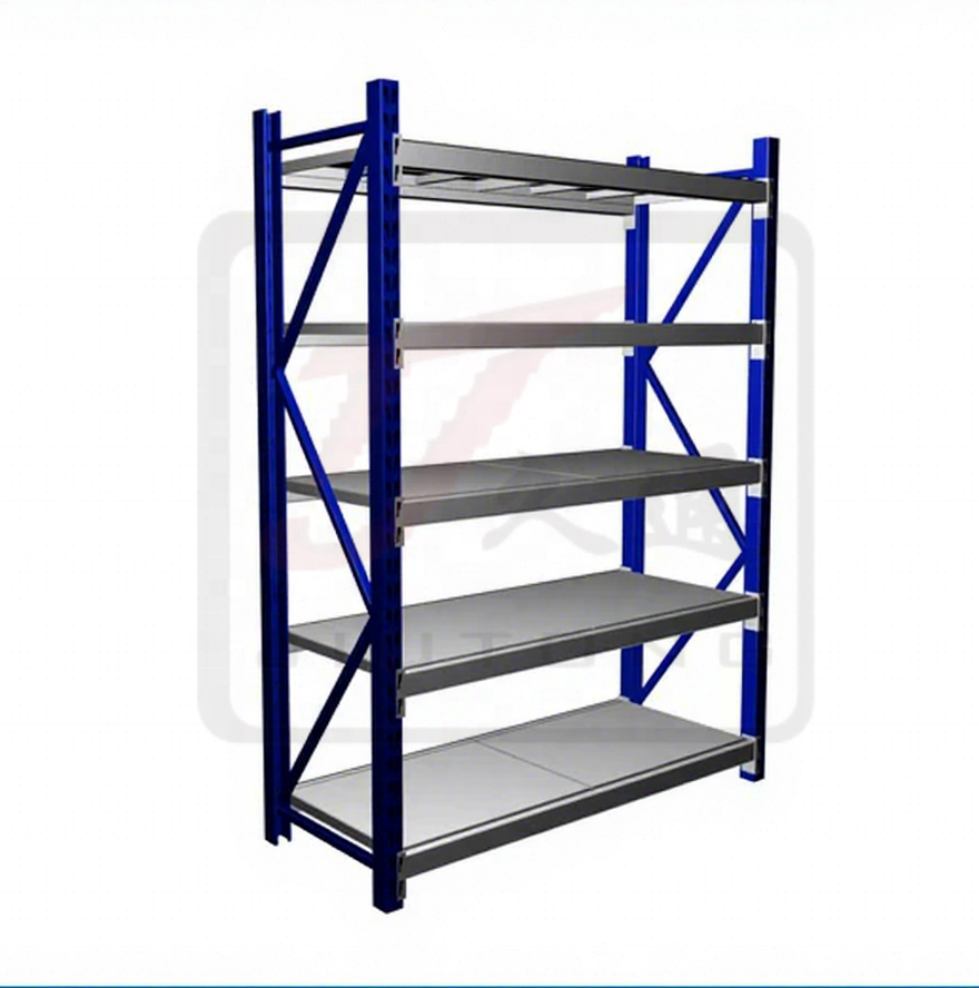 Competitive Price Industrial Medium Duty Shelving System Longspan Rack for Large Scale Warehouse Storage Projects Wholesale