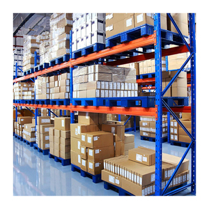 HUAWU 5 Ton Pallet Rack Steel Q235 3-Layer Selective Warehouse Storage Racking System HW-PR33