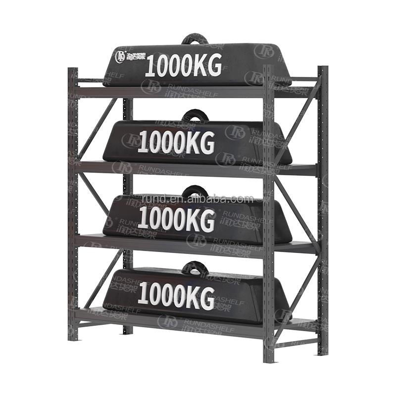 Heavy Duty 5-Layer Selective Pallet Rack 1500-4500kgs/level Warehouse Storage System Steel Iron Stacking Racks Shelves Carton