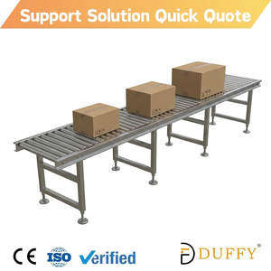 Motorized Roller Conveyor Pallet Storage Racking System