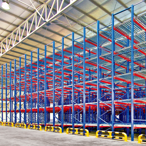 Factory Direct Steel Gravity Roller Racks Adjustable High Space Utilization Warehouse Gravity Flow Shelving Powder Coated