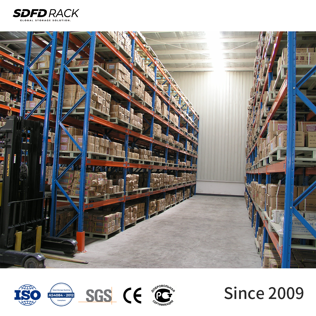 Heavy Duty Selective Pallet Rack for Automotive Parts Warehouse Storage Management Custom High Capacity Pallet Racking System