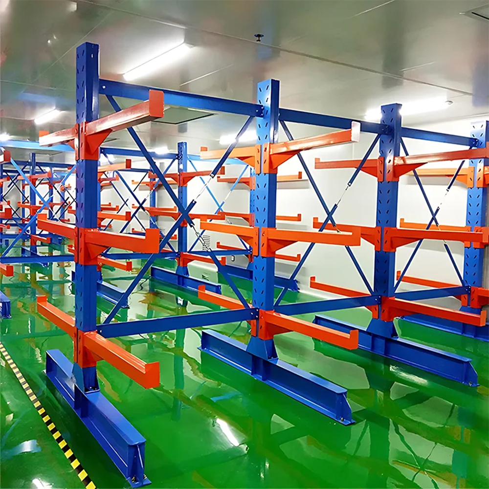 Warehouse Industrial Heavy Duty Storage Metal Cantilever Racking