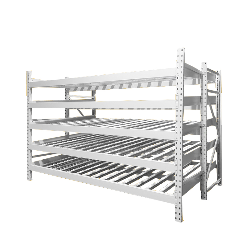 Warehouse Gravity Storage Racking Metal Live Rack Gravity Pallet Flow Rack Cooler Gravity Shelving and Racks