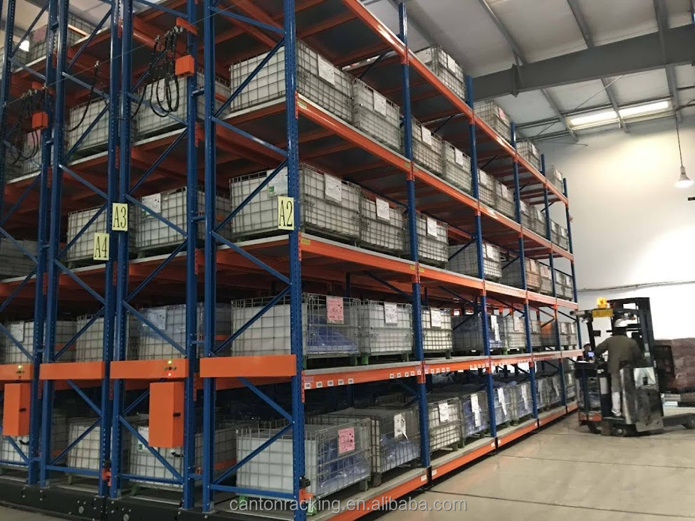 Heavy-duty Mobile Racking System Is Designed for Wide-span Semi-industrial Applications and Provides a Efficient Solution