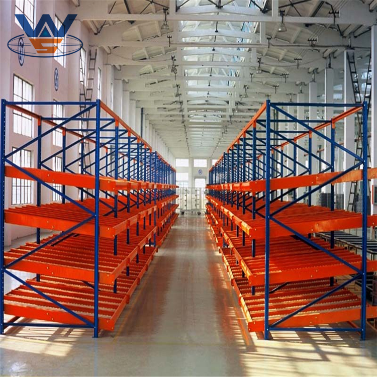 CE / ISO Certified Gravity Carton Flow Rack Flow Through Racks Roller Storage Racking With Plastic Box Bin