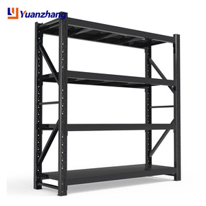 Warehouse Wide Span Duty Rackingindustrial Steel Storage Rack Coated Warehouse Metal Shelves
