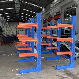 Industrial Pipe Shelves Arm Steel Warehouse Shelf Cantilever Racking