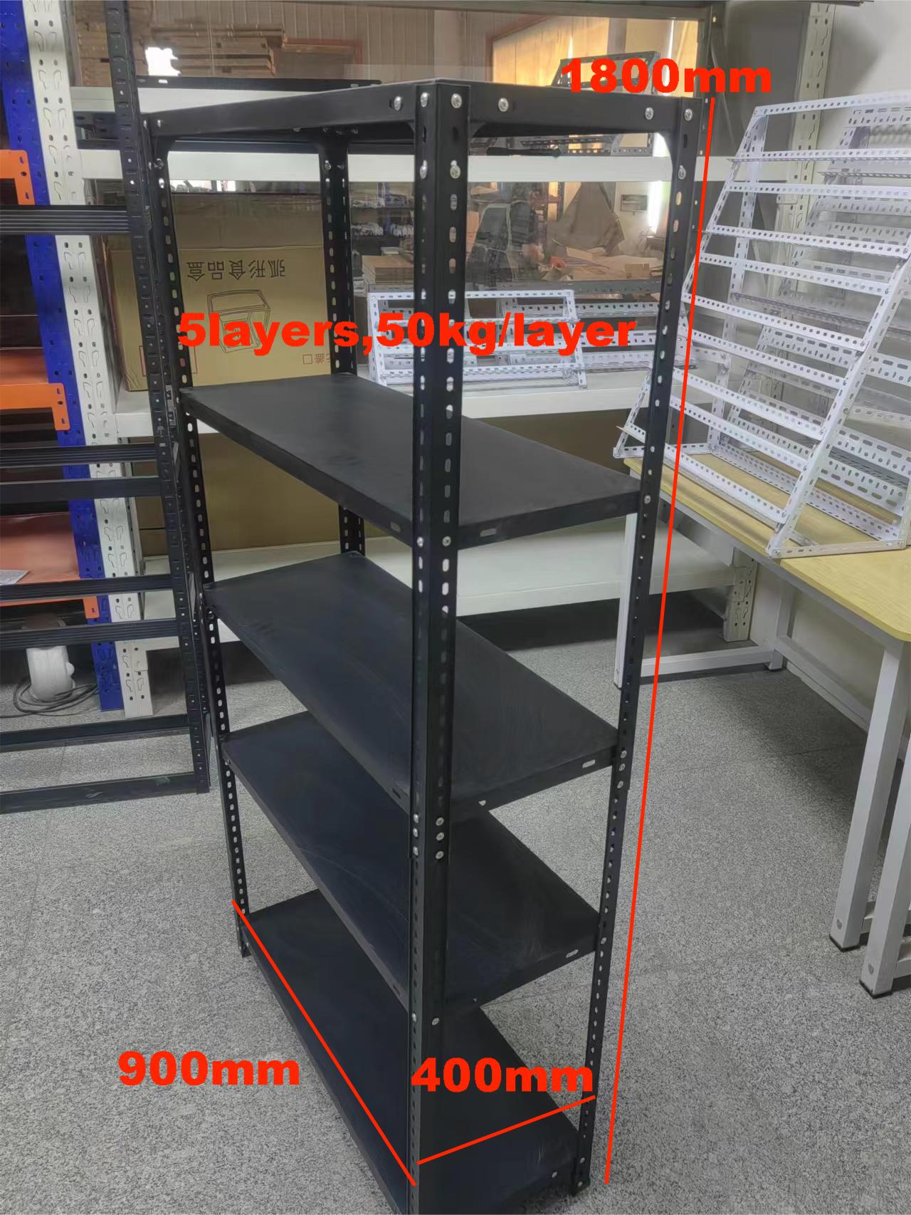 Metal Storage Shelf Tier View