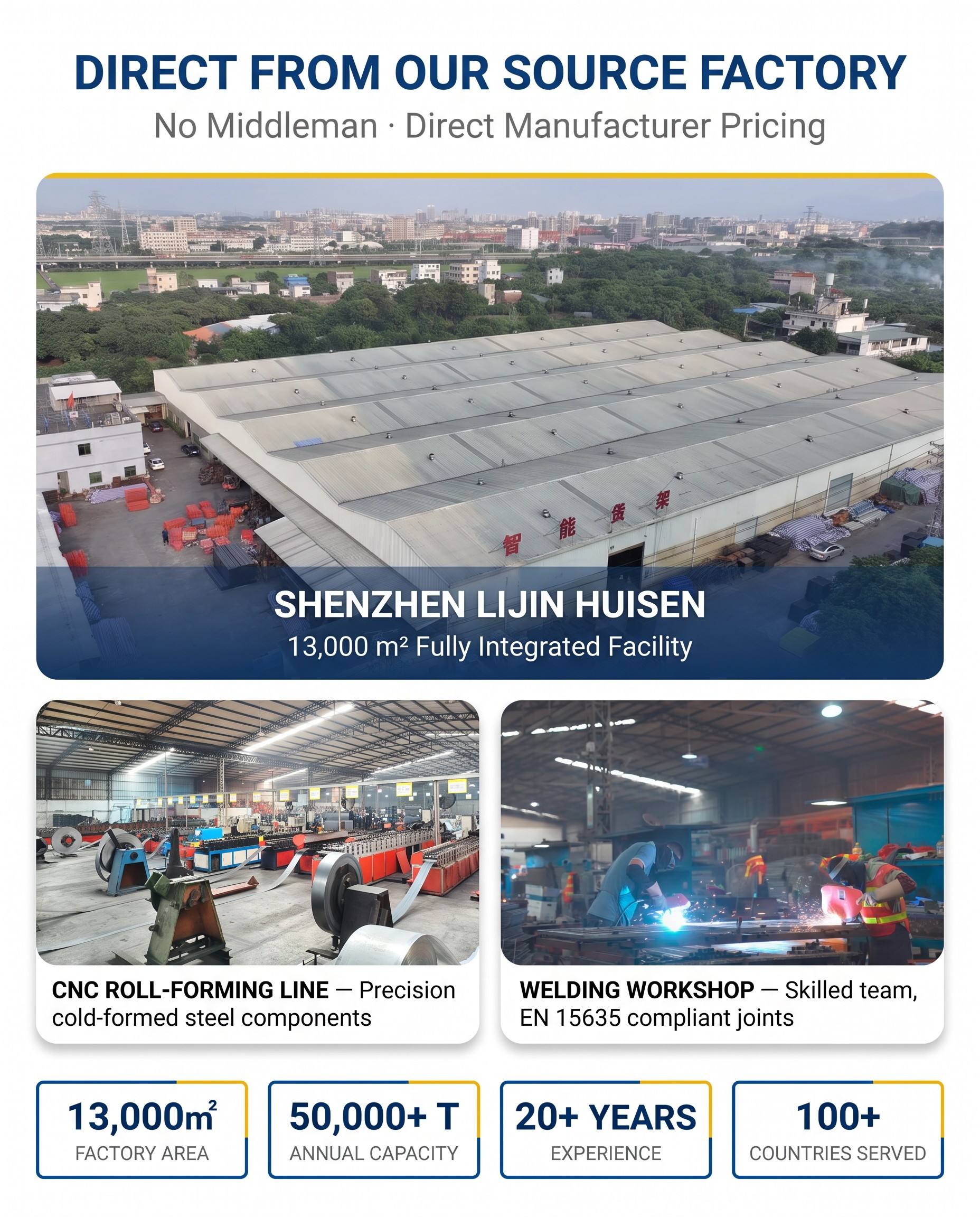 Long Span Wide Span Medium Duty Shelving Steel Warehouse Storage Racking System Industrial