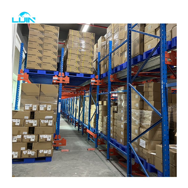 LIJIN Factory Metal Boltless Stacking Rack Industrial Warehouse Storage Racks Shelves For Racking System