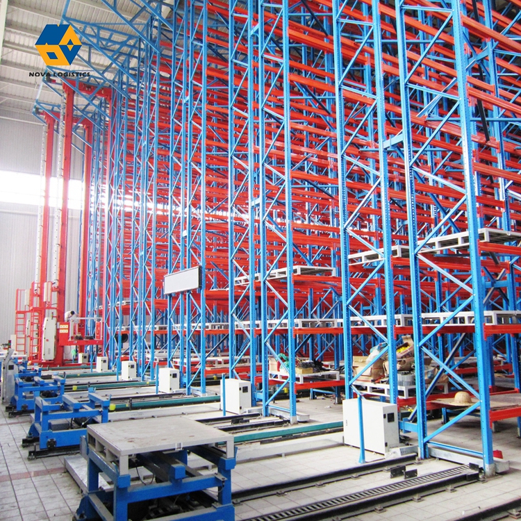Logistics Smart Warehouse Storage Steel Rack ASRS Automated Storage and Retrieval Racking System for Industry