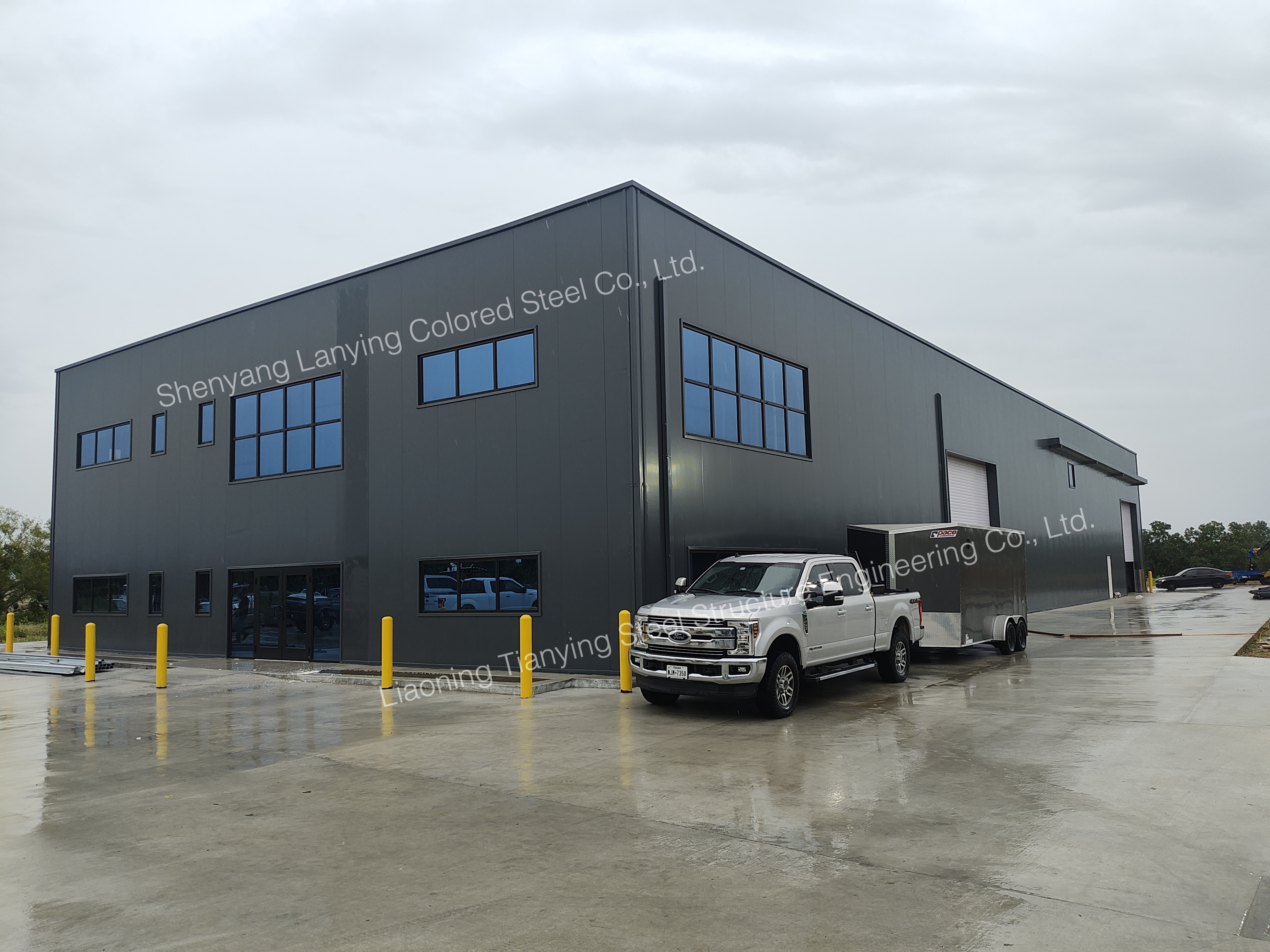 Industrial Steel Warehouse Project
