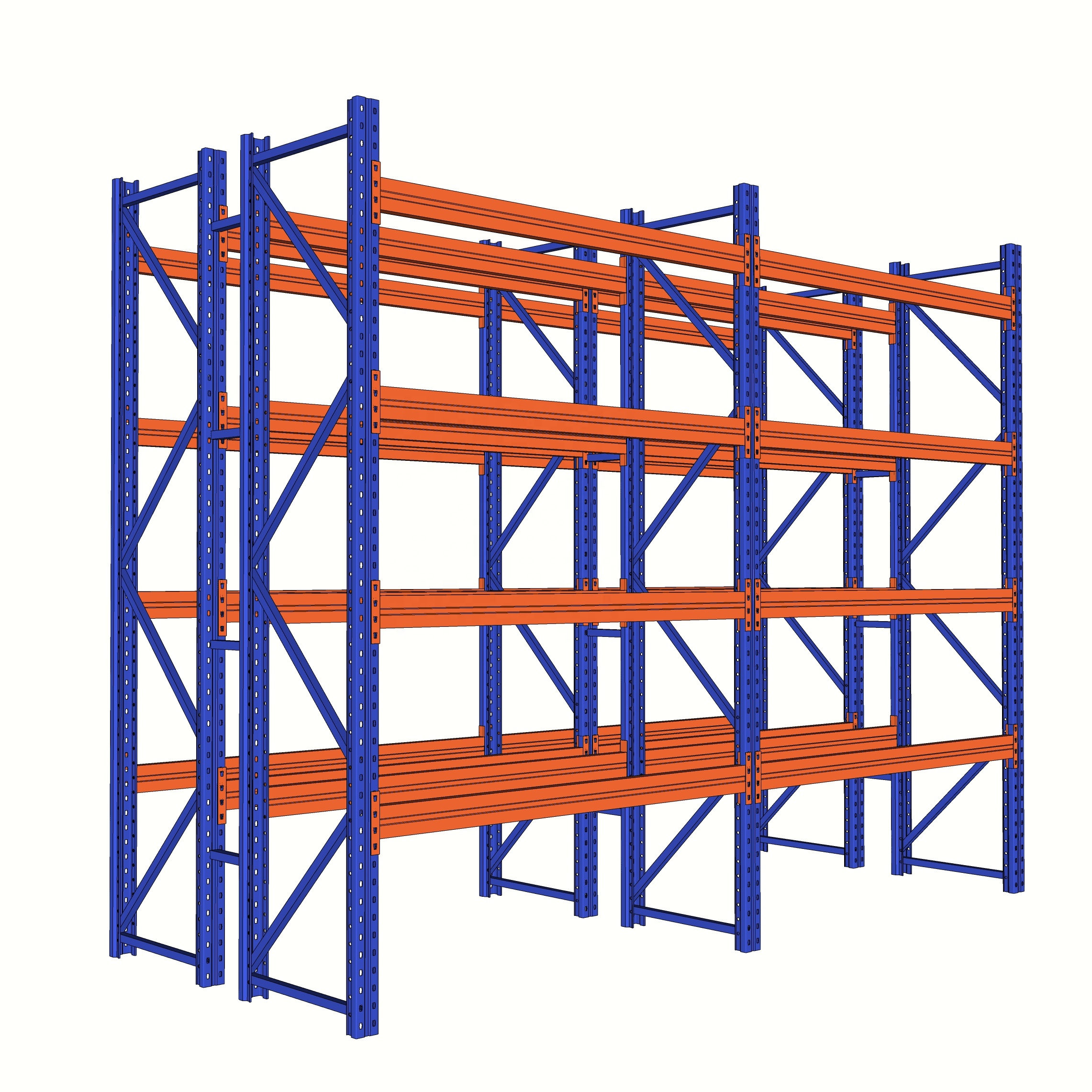 Warehouse Storage Boltless Rack Heavy Duty Pallet Racking