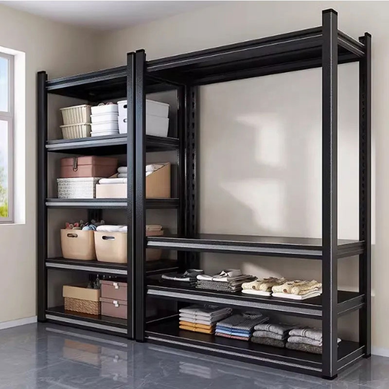 Shibang 5 Layers 150KG Load Warehouse Wire Storage Shelf Goods Steel Rack &amp; Shelving