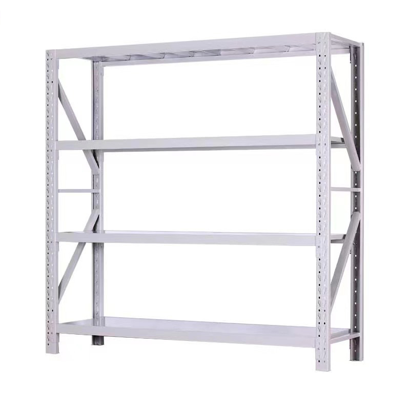 Direct Factory 5-Layer Medium Storage Rack Light Duty Adjustable Steel Warehouse Racking System Manual Picking Display Rack